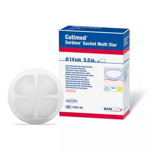 BSN Cutimed Sorbion Sachet Multi Star Dressings