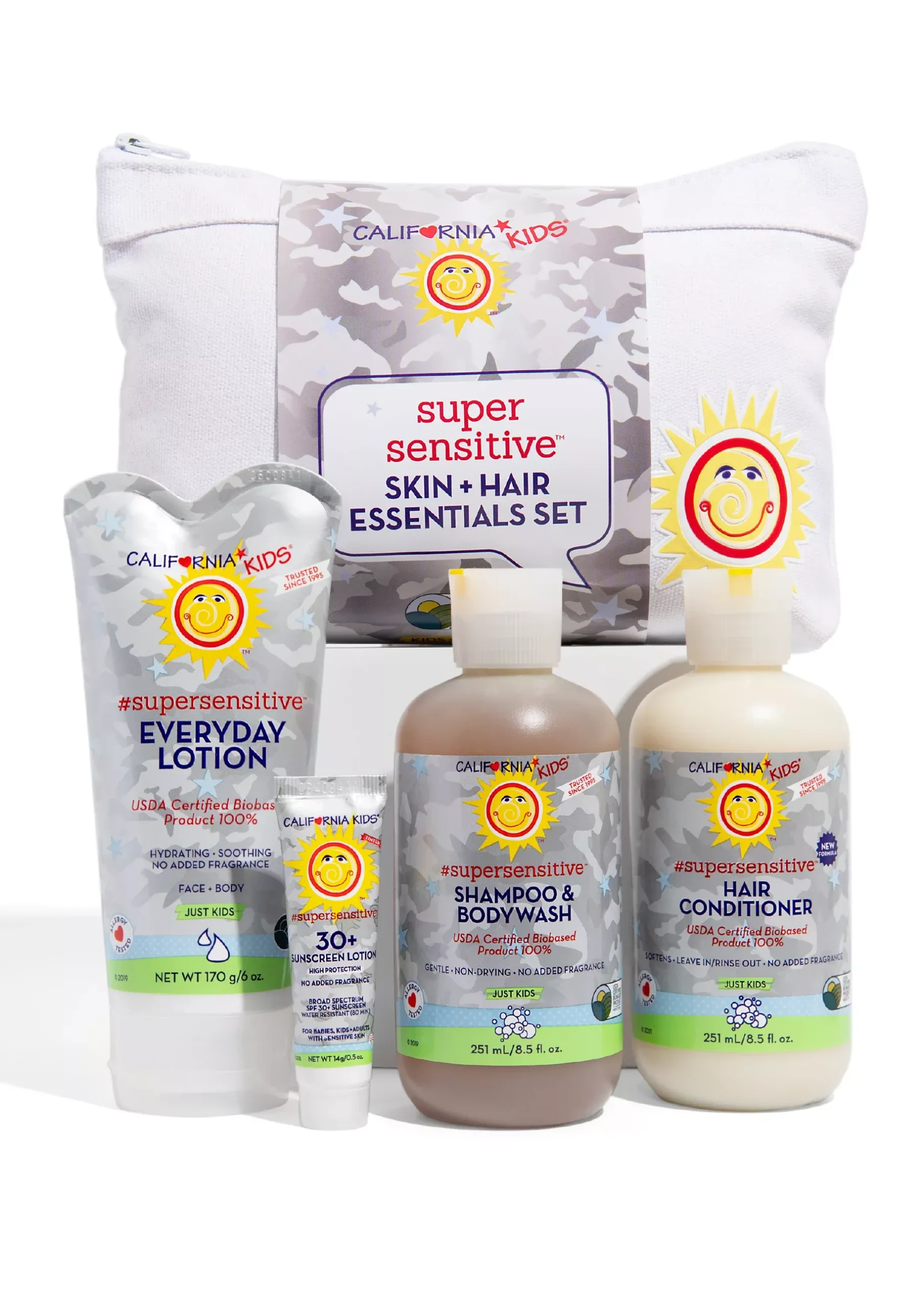 California Kids #supersensitive™ Essentials Set