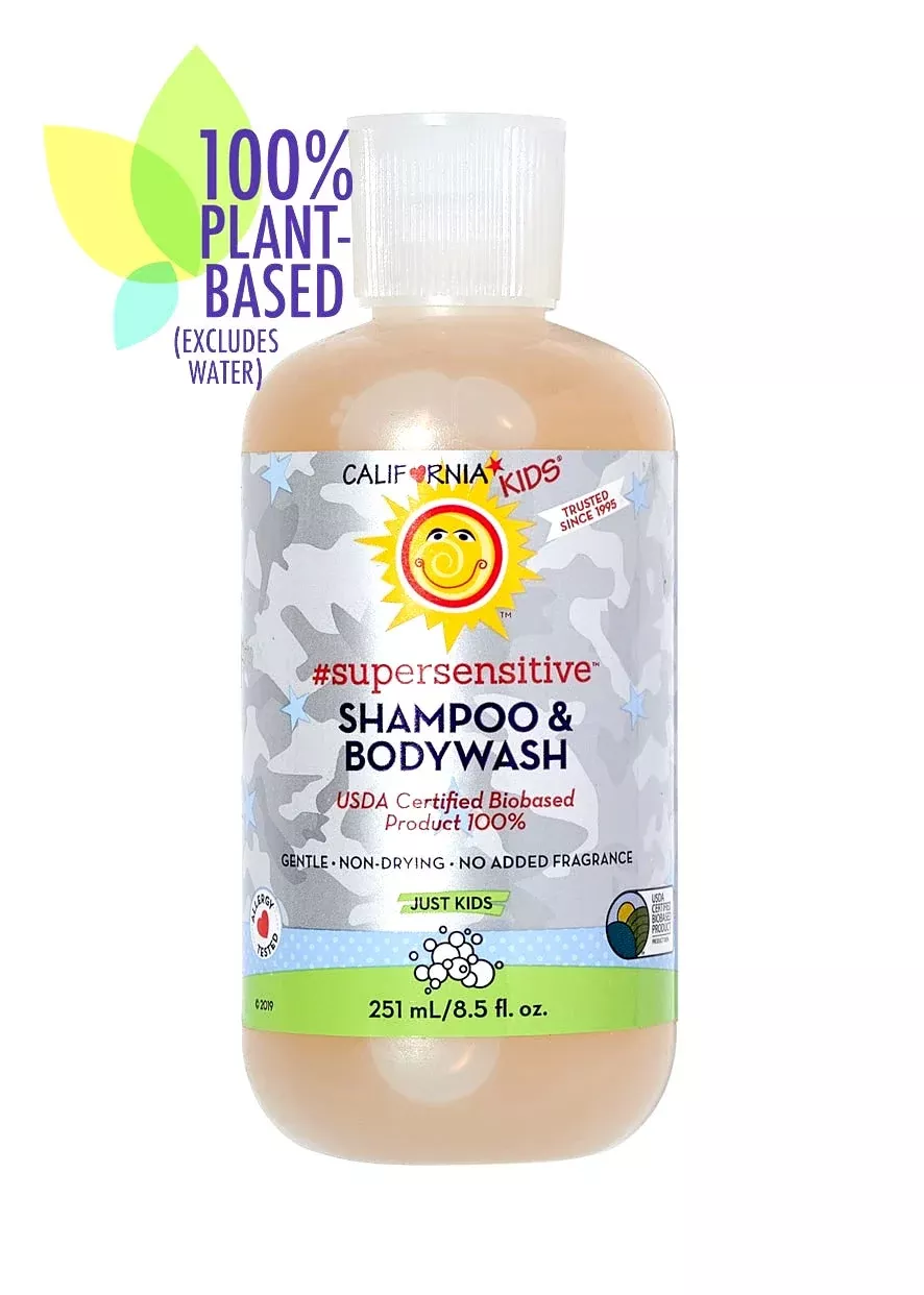 California Kids #supersensitive™ Shampoo & Bodywash