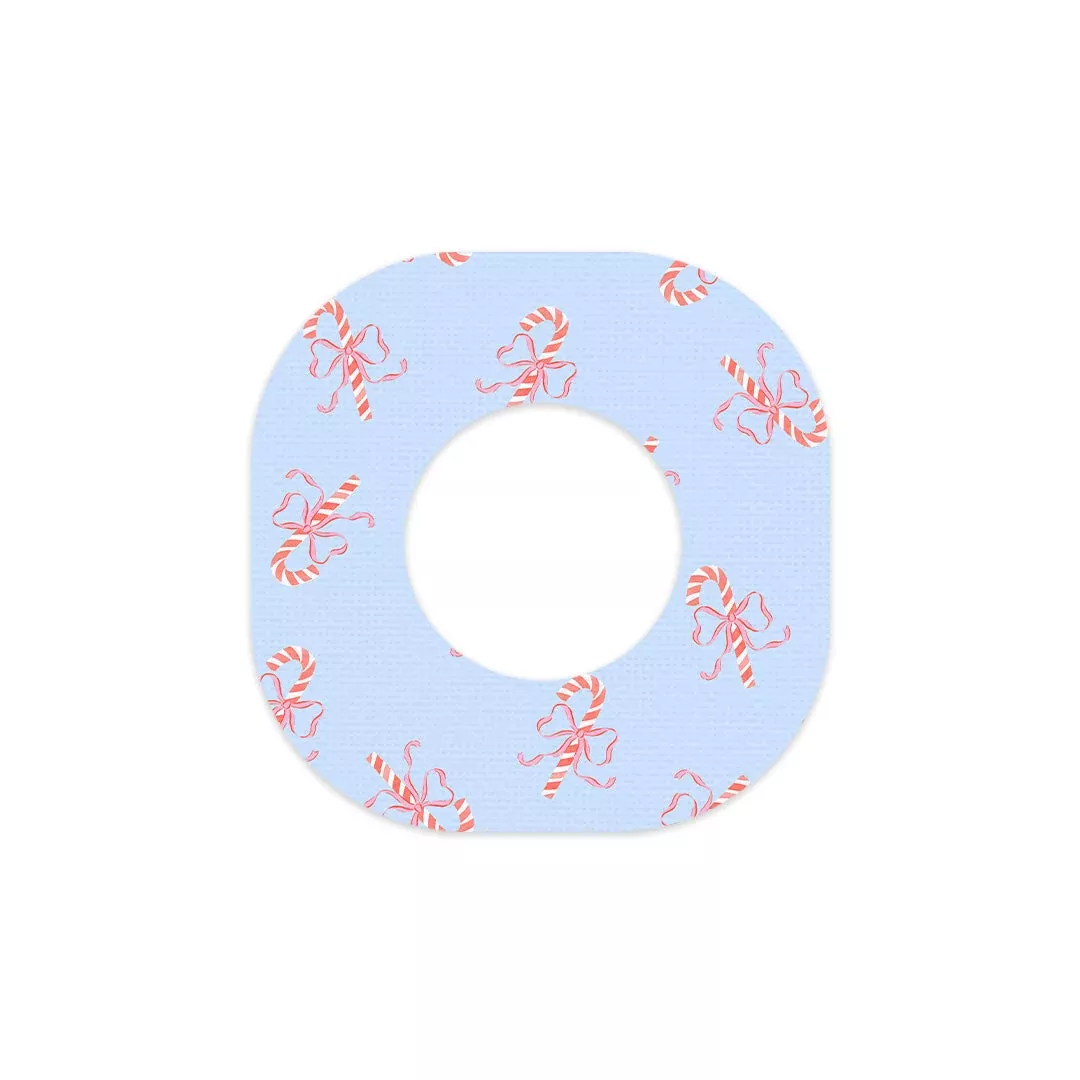 Candy Cane Lane Dexcom G7 and Stelo Patch Tape - Pump Peelz