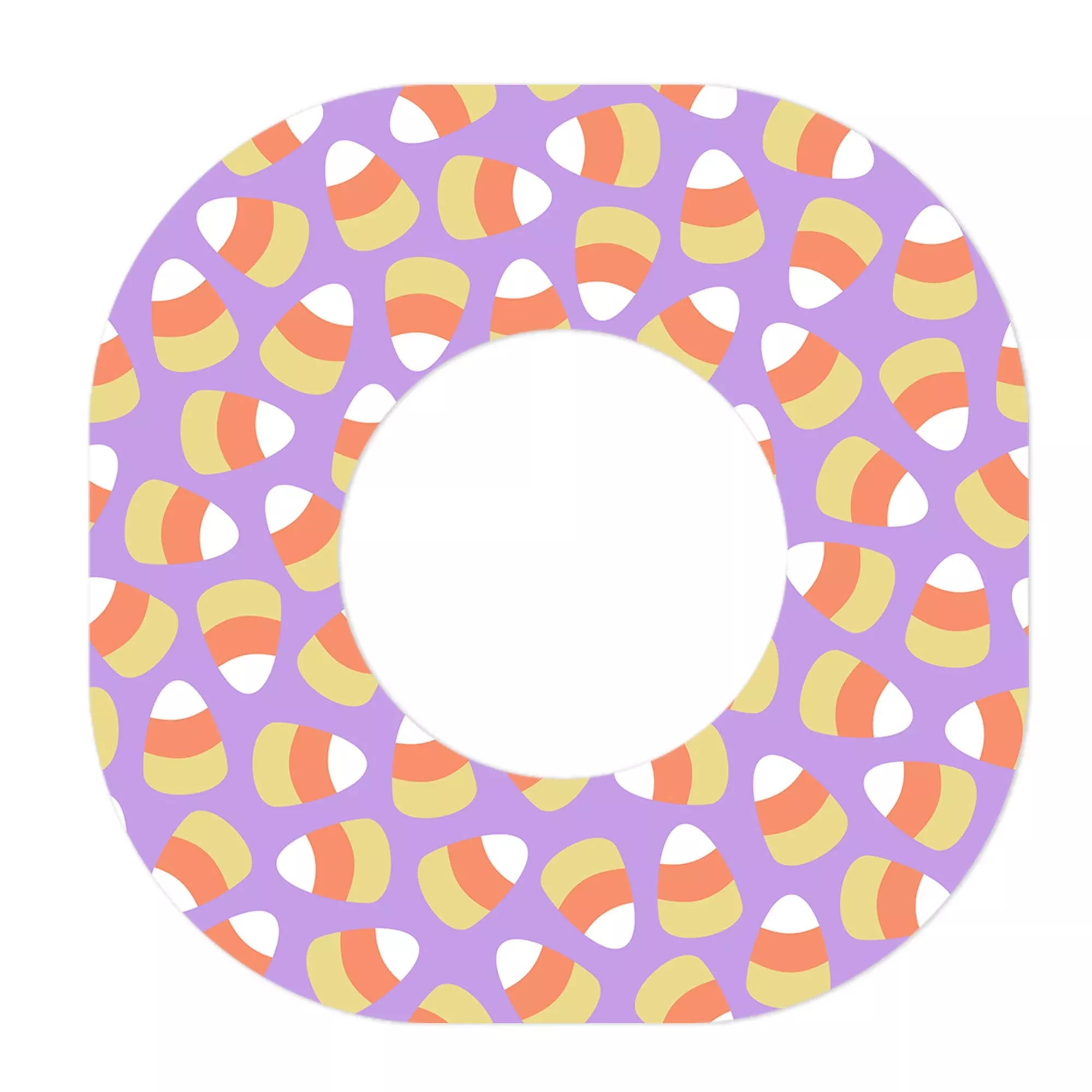 Candy Corn Dexcom G7 and Stelo Patch Tape - Pump Peelz