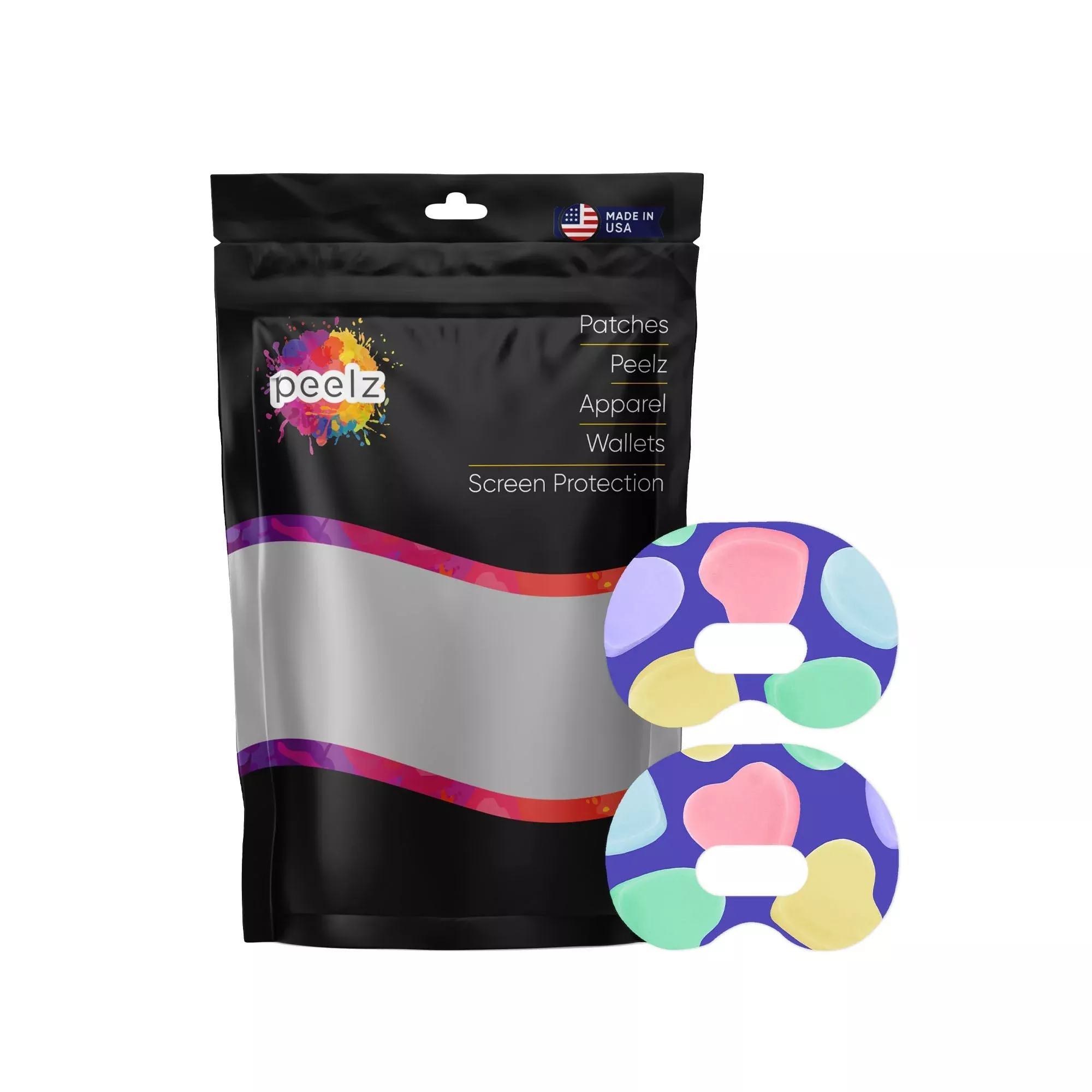 Candy Hearts Medtronic Guardian Connect Patch Tape - Pump Peelz