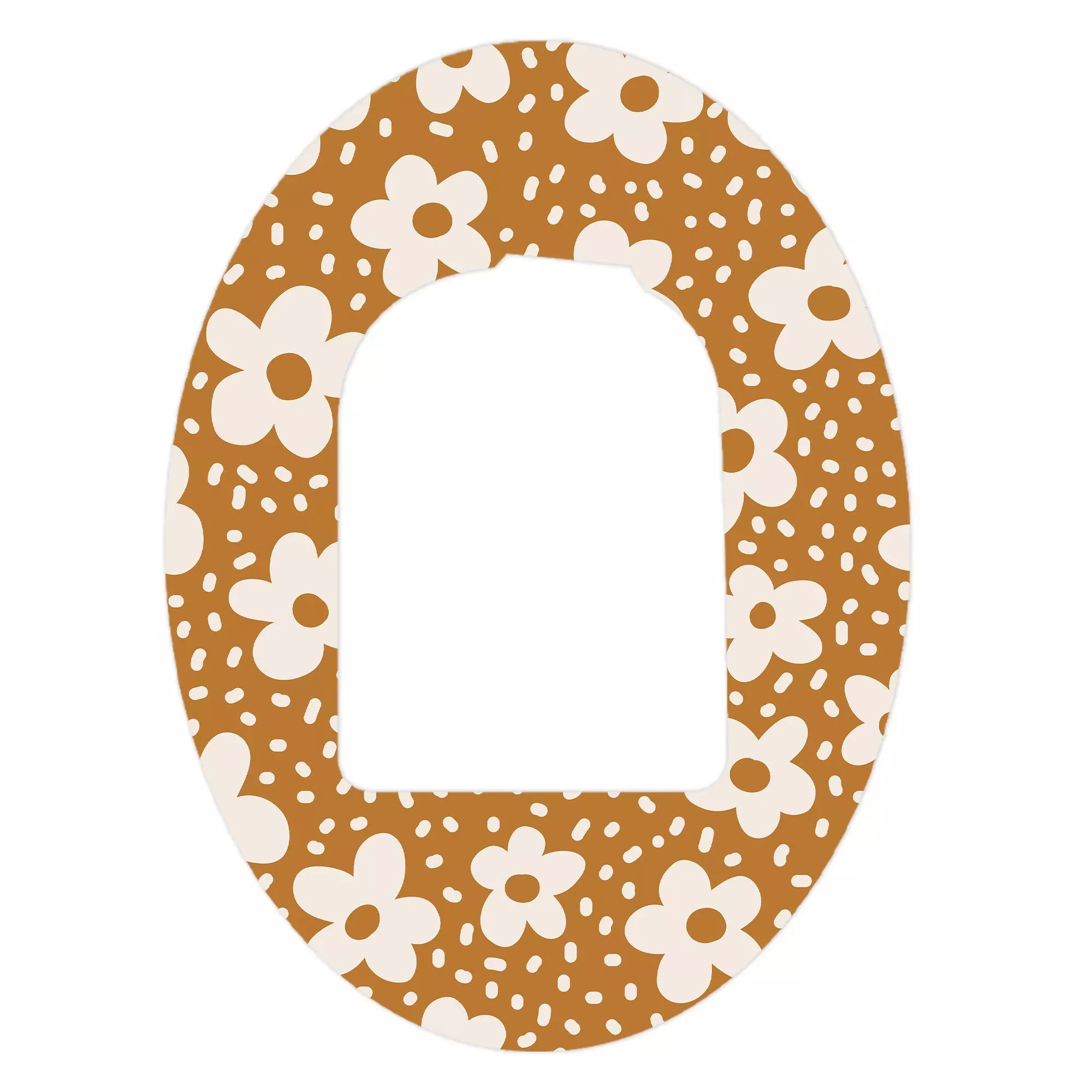 Caramel Daisies Pod Patch Tape - Pump Peelz