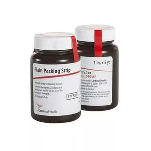 Cardinal Health Plain 1 in x 5 yd. Packing Strips | C-PG15P