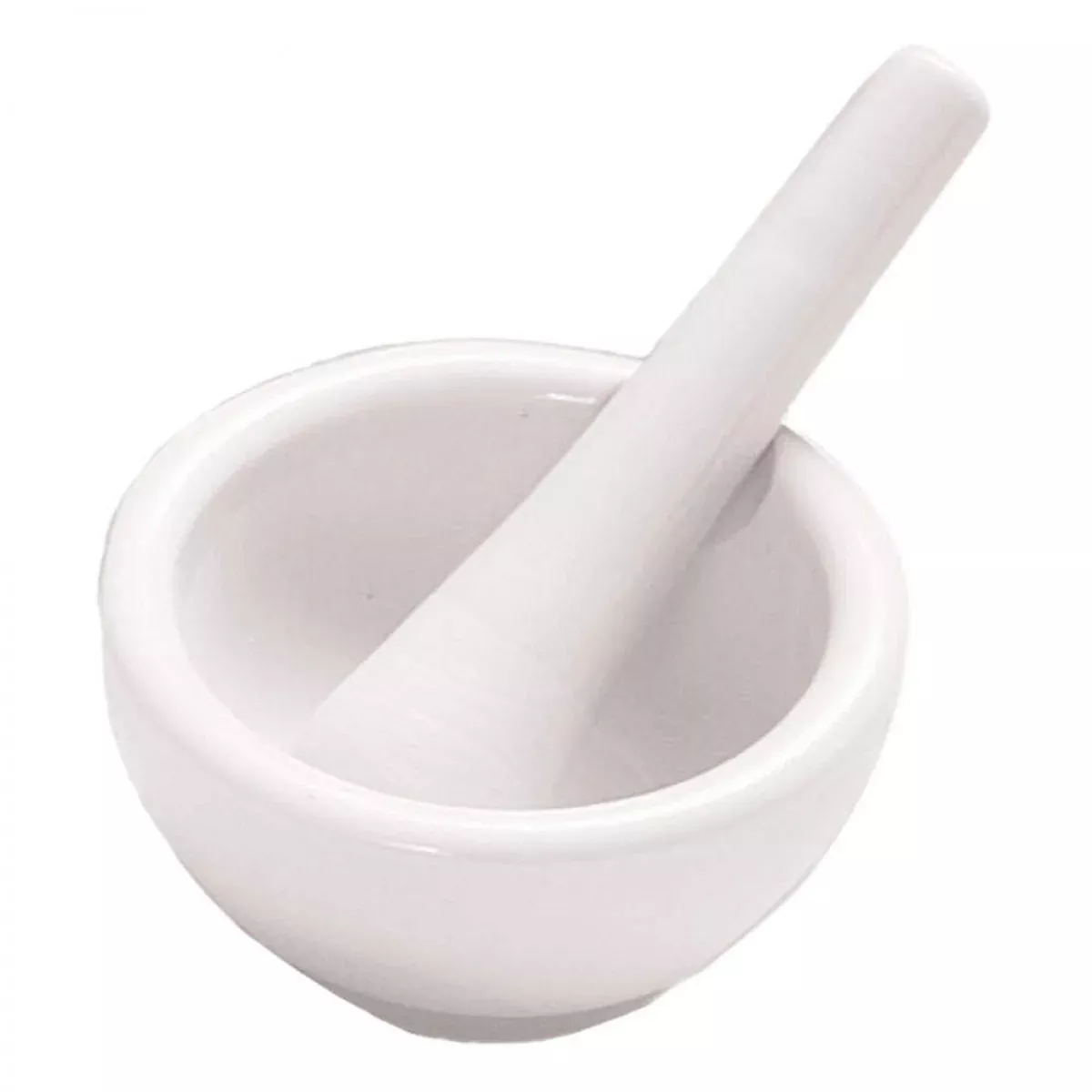 Ceramic Mortar Heavy-Duty Glazed Ceramic 8 Oz - 1 Each