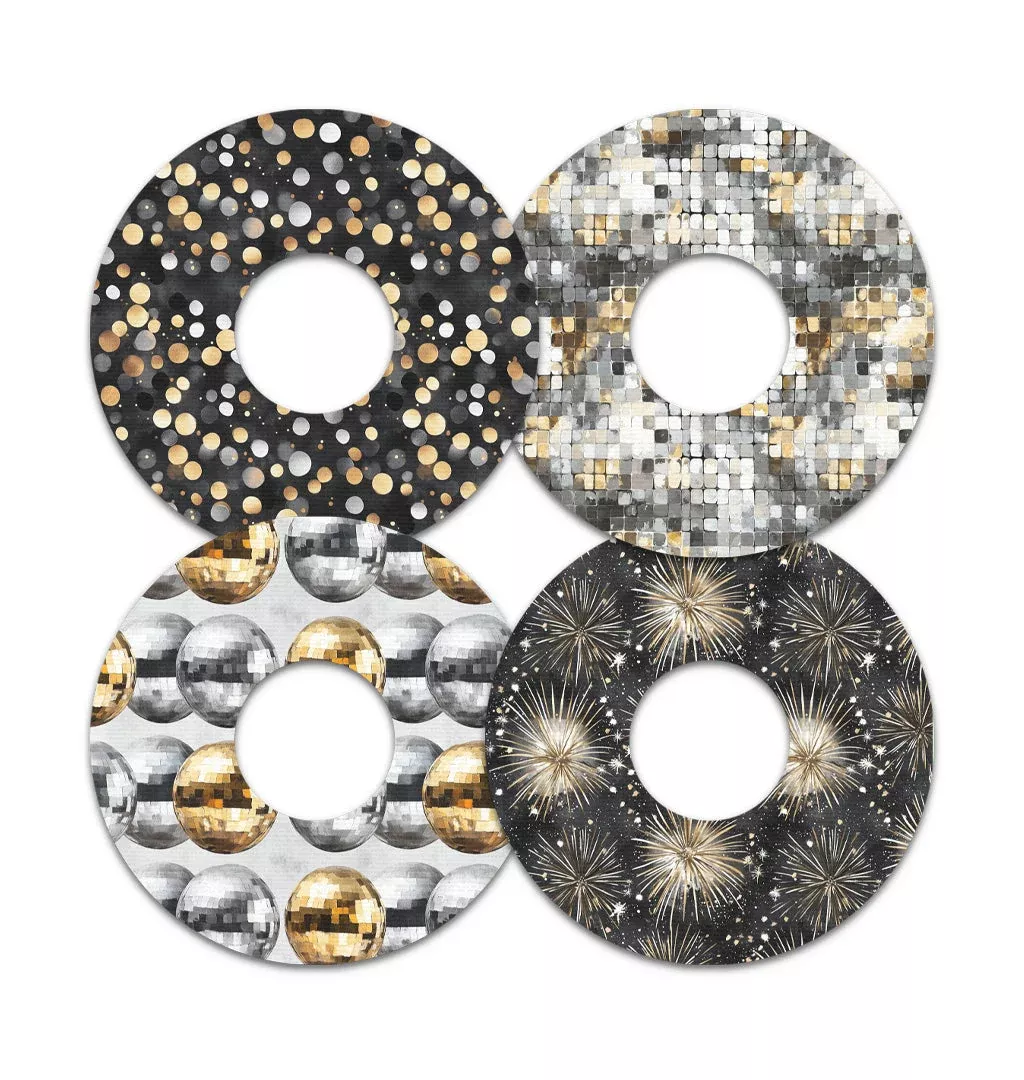Champagne Glow Variety FreeStyle Libre 3 Plus & LingoPatch Tape - Pump Peelz