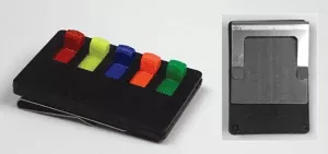 Chart Accessory Clip-On Binder Alert Universal Multi Color Plastic - 1 Per Each