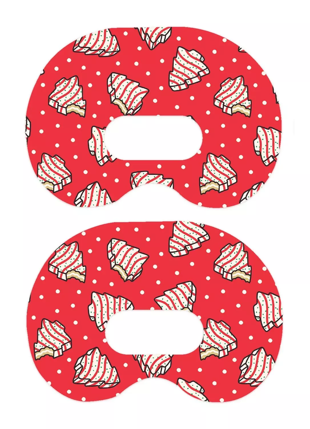 Christmas Cakes Medtronic Guardian Connect Patch Tape - Pump Peelz