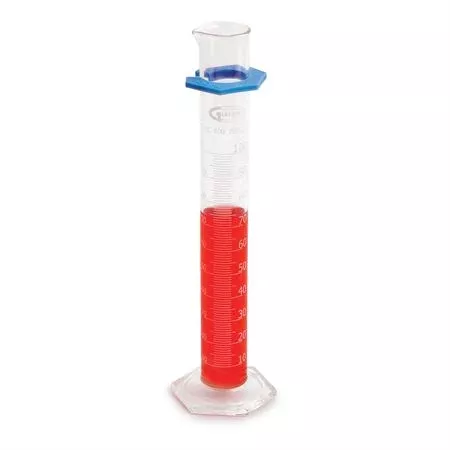 Class B Double Scale Glass Graduated Cylinders 500mL