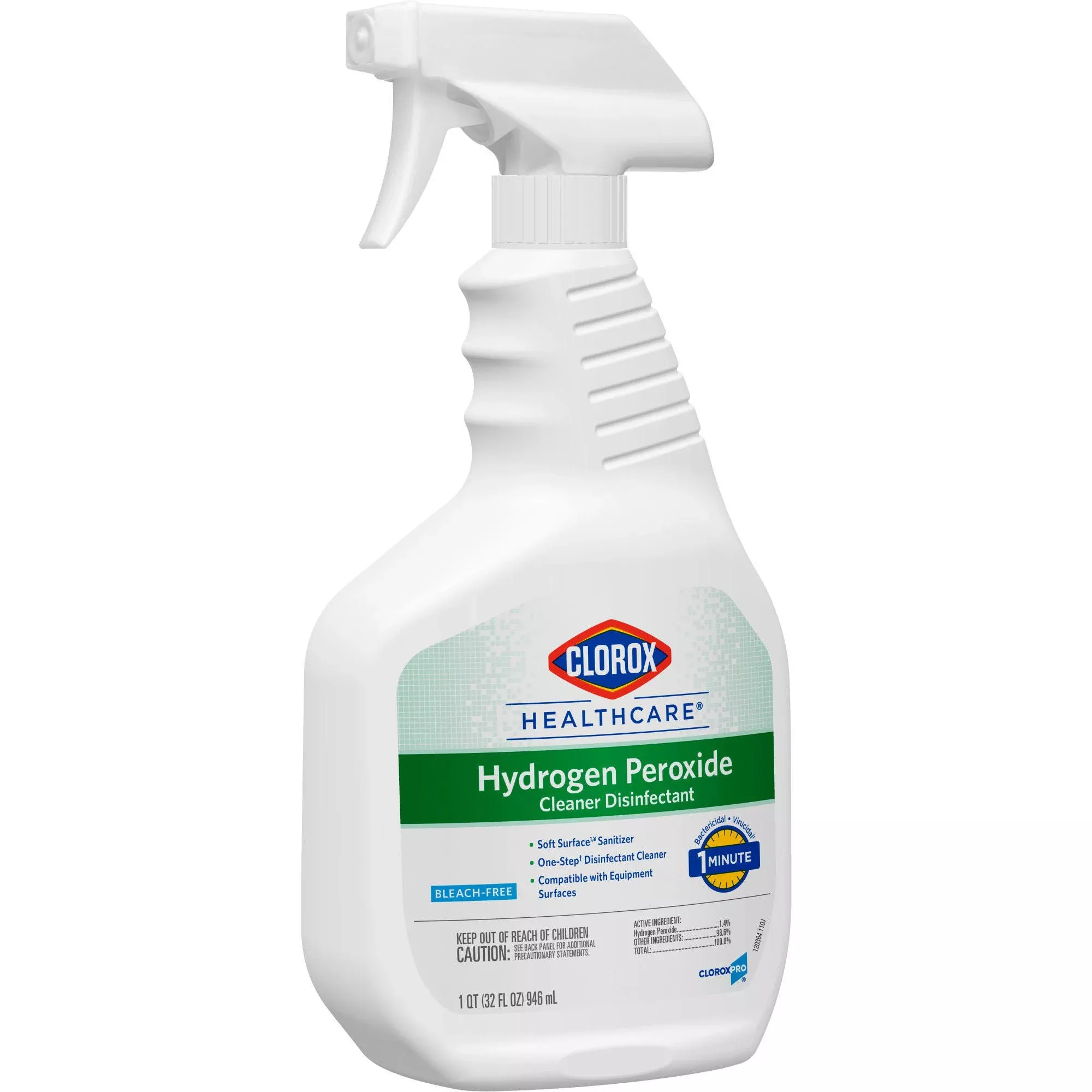 Clorox Healthcare Hydrogen Peroxide Cleaner Disinfectant