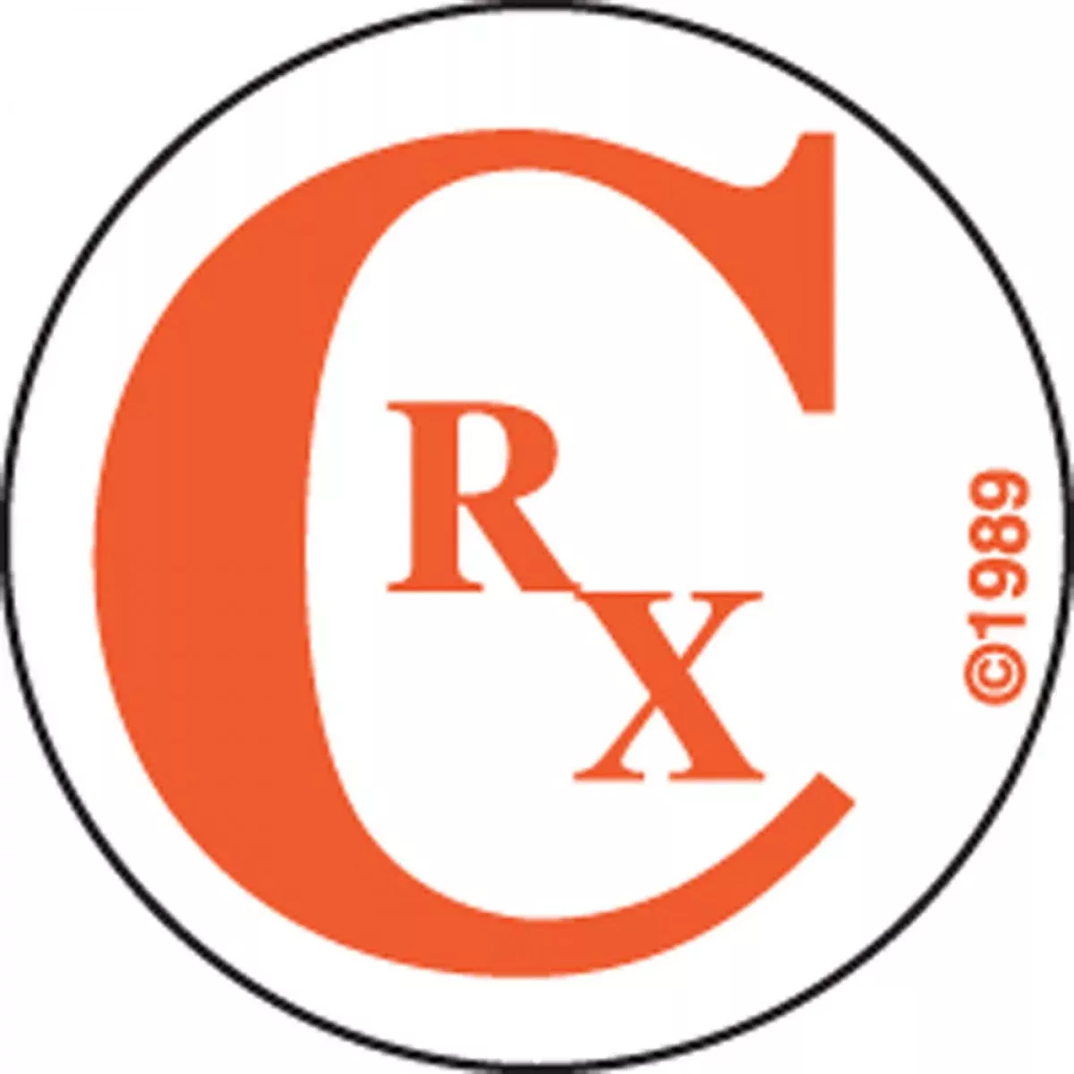 Communication Label (Paper, Permanent) Crx White - 1000 Per Roll, 2 Rolls Per Box