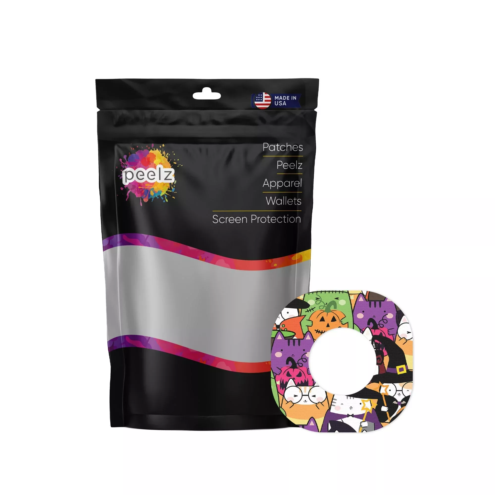 Costume Cats Dexcom G7 and Stelo Patch Tape - Pump Peelz