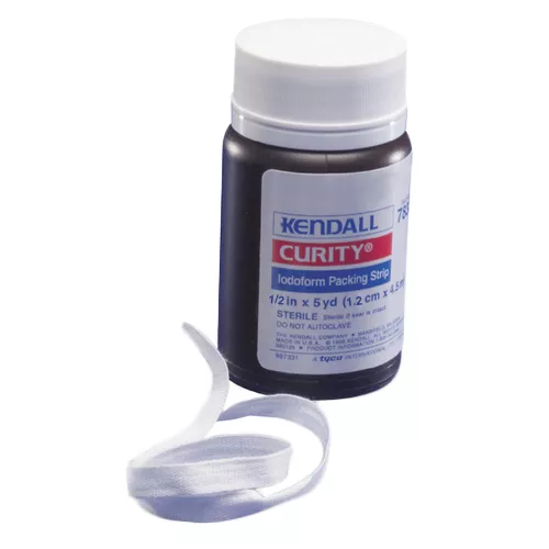 Curity 7832 Iodoform Gauze 1/2 in x 5 yds Packing Strips - Sterile