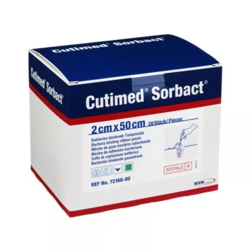 Cutimed Sorbact Ribbon Gauze