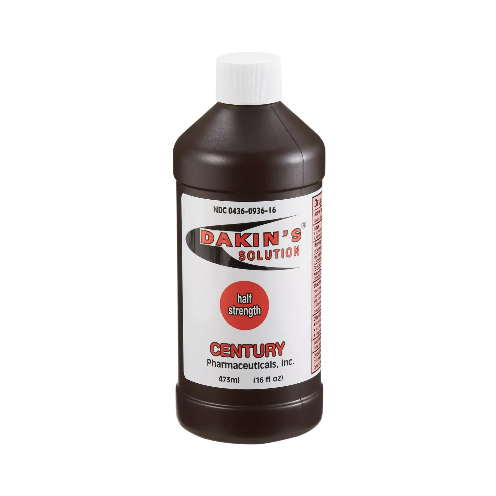 Dakins Solution Half Strength Antimicrobial Wound Cleanser, 16-ounce bottle