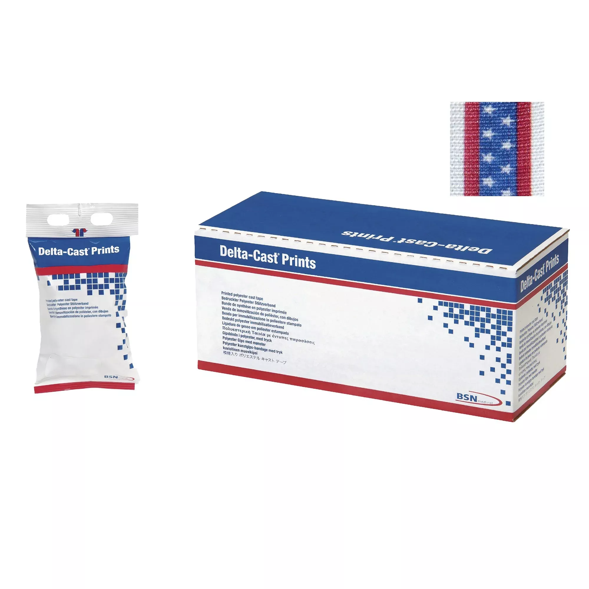Delta-Cast Prints Cast Tape, 3 Inch x 4 Yard