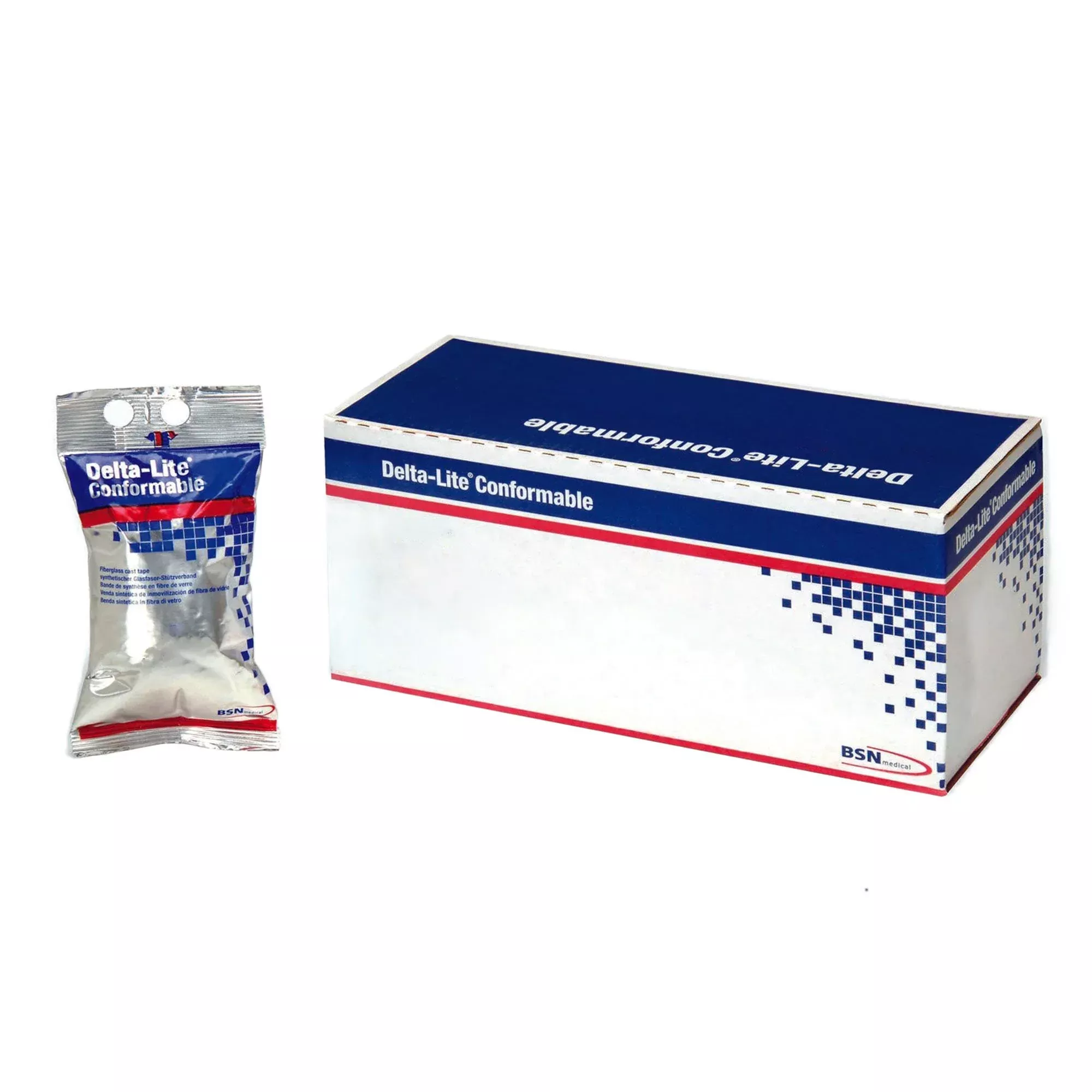 Delta-Lite Conformable™ White Cast Tape, 3 Inch x 4 Yard