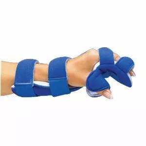 DeRoyal LMB Air-Soft™ Resting Hand Splint Medium, 2-7/8" to 3-1/4", Left Hand, Non-sterile