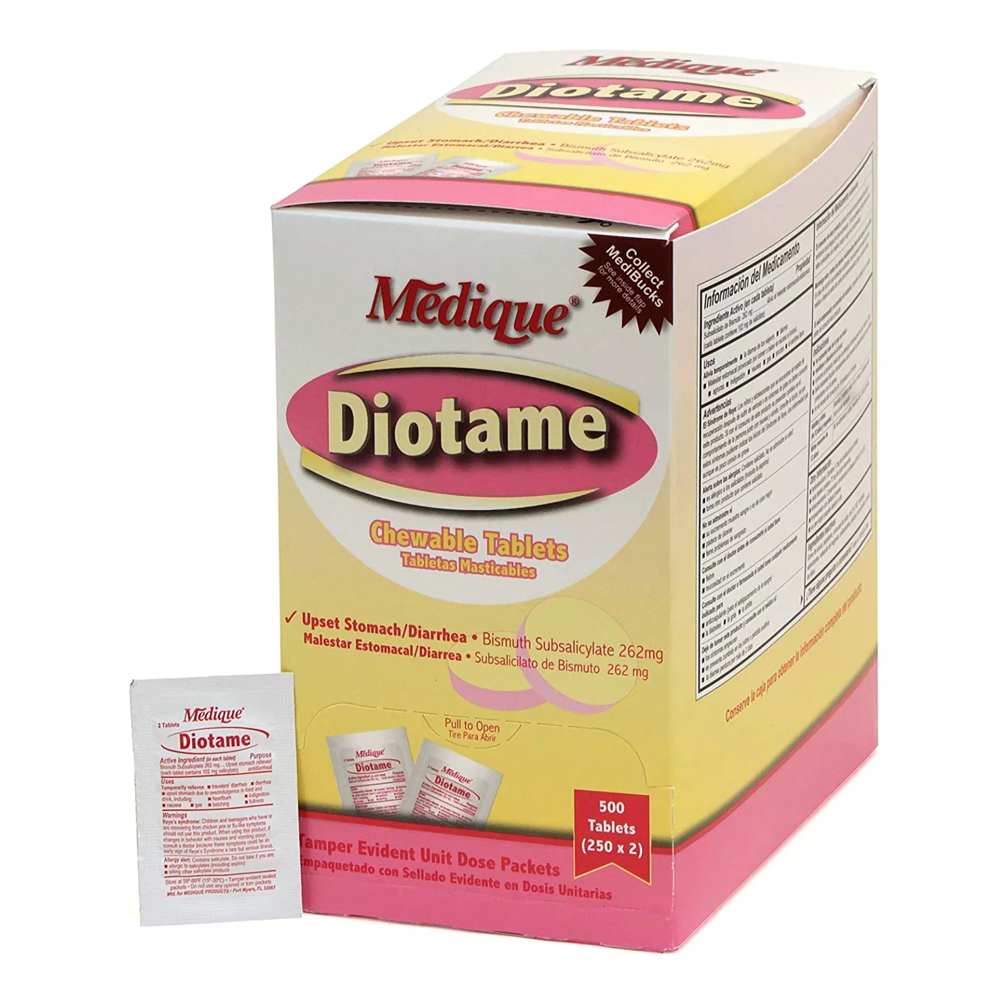 Diotame Bismuth Subsalicylate Anti-Diarrheal