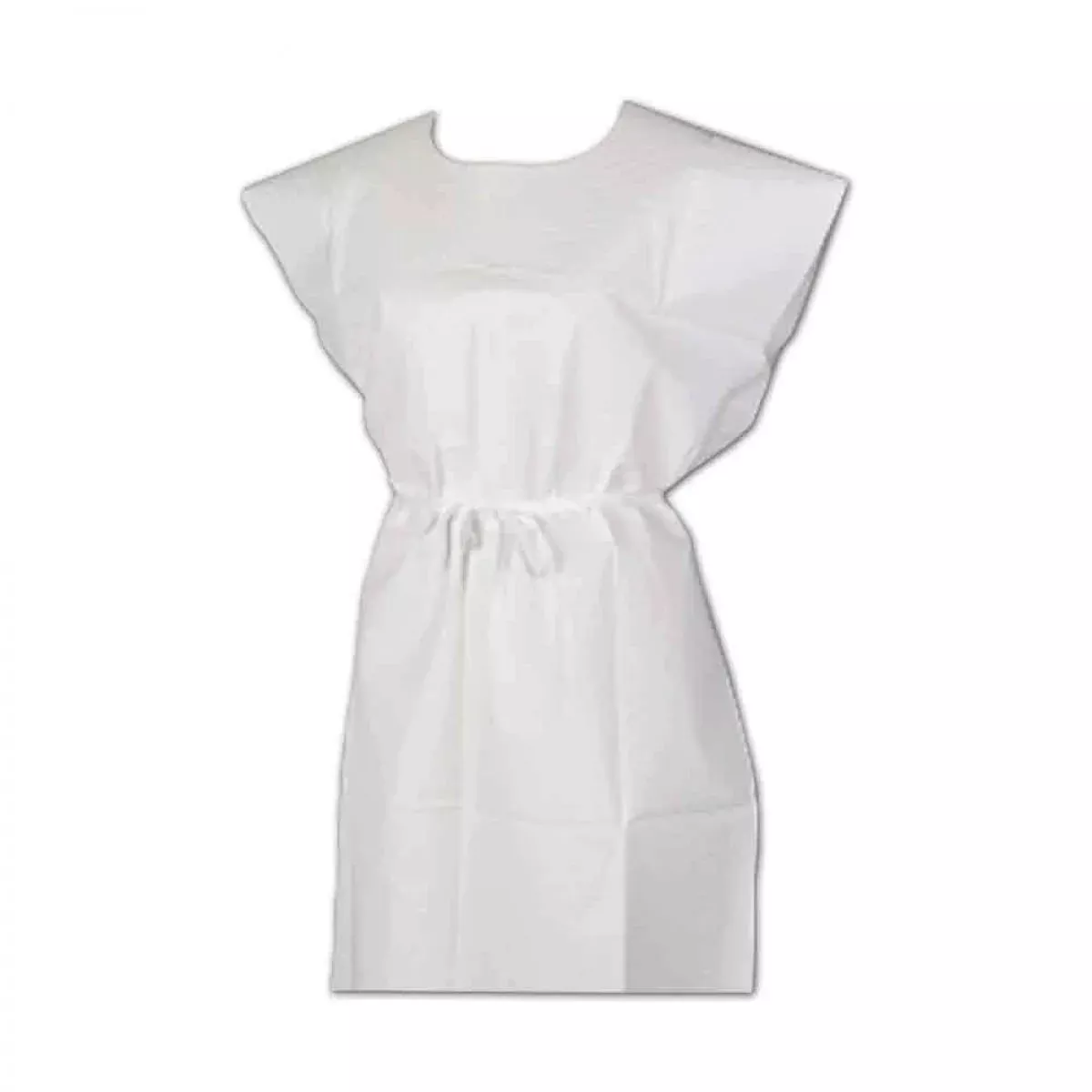 Disposable Apparel Pediatric Gown White Tissue/Poly/Tissue Pediatric 50 Per Case