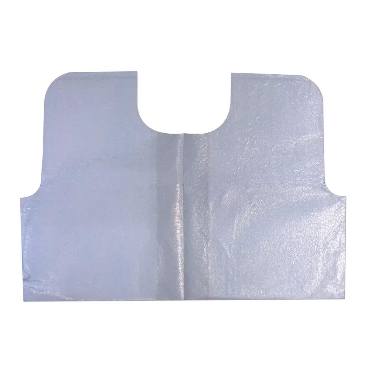 Disposable Exam Gown Embossed Front Or Back Opening Blue Poly/Tissue 30"X23" - 100 Per Case