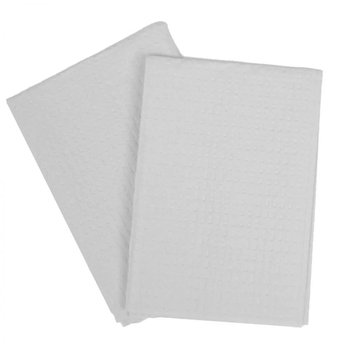 Disposable Towel Economy White 3 Ply Poly 13"X18" - 500 Per Case