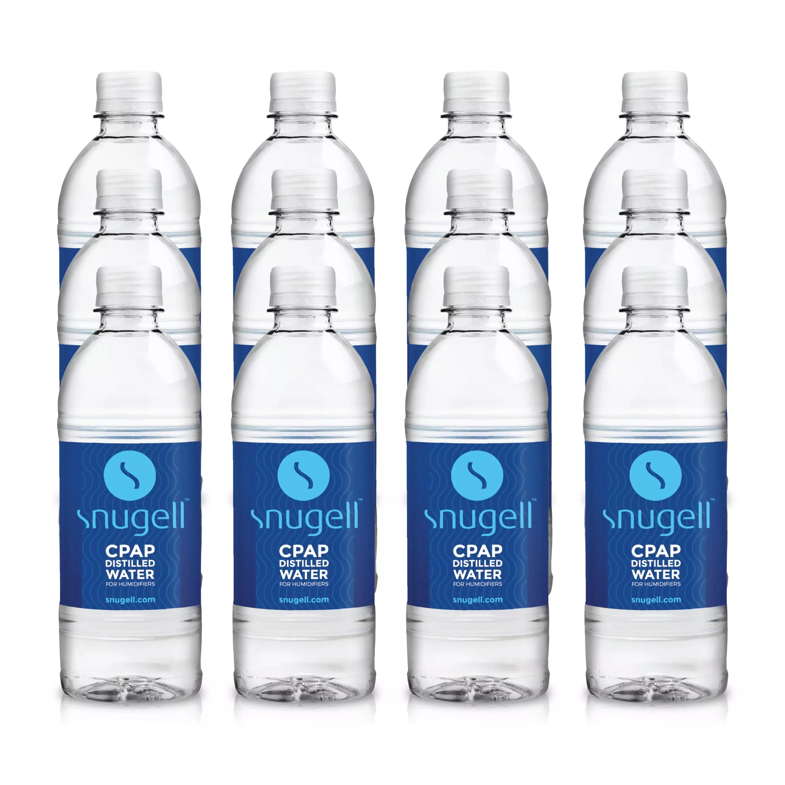 Distilled Water for CPAP Machines (12-Pack, 16.9 oz)