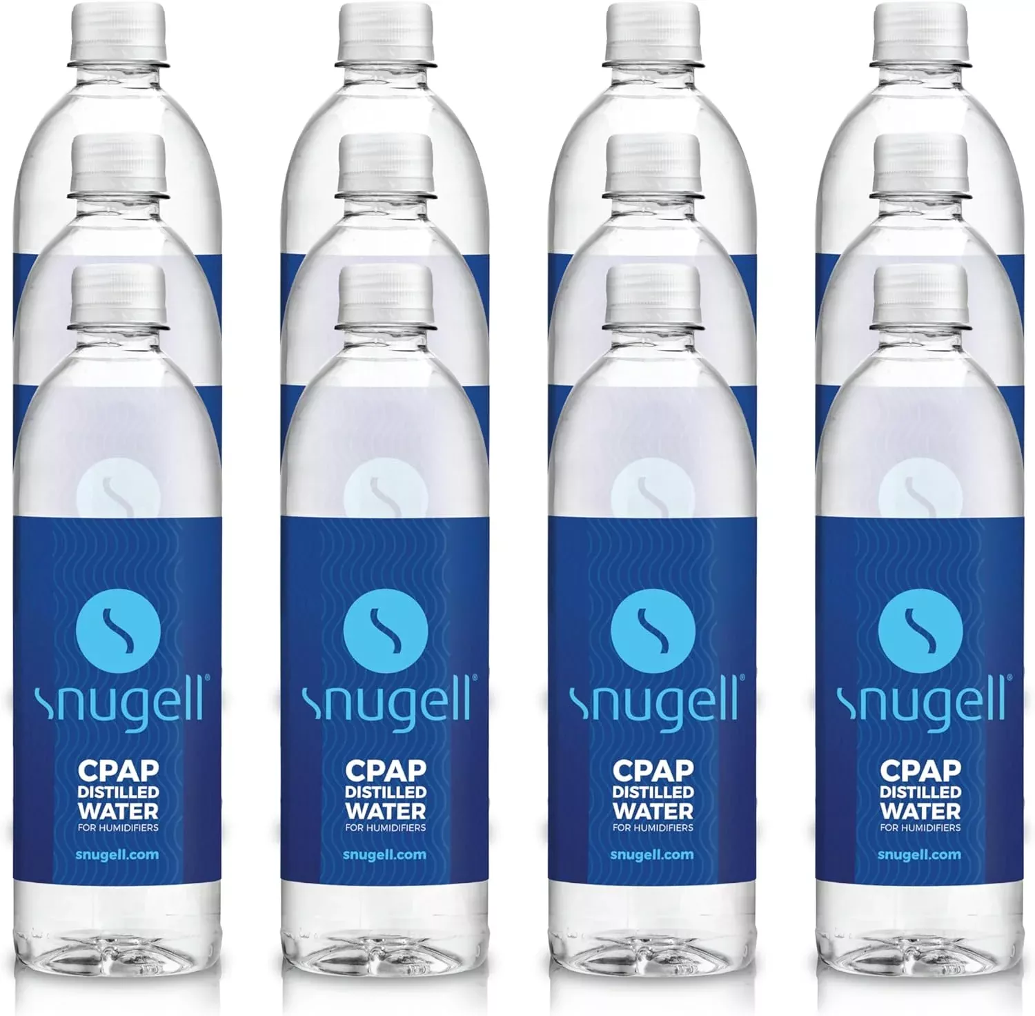 Distilled Water for CPAP Machines (12-Pack, 20 oz)