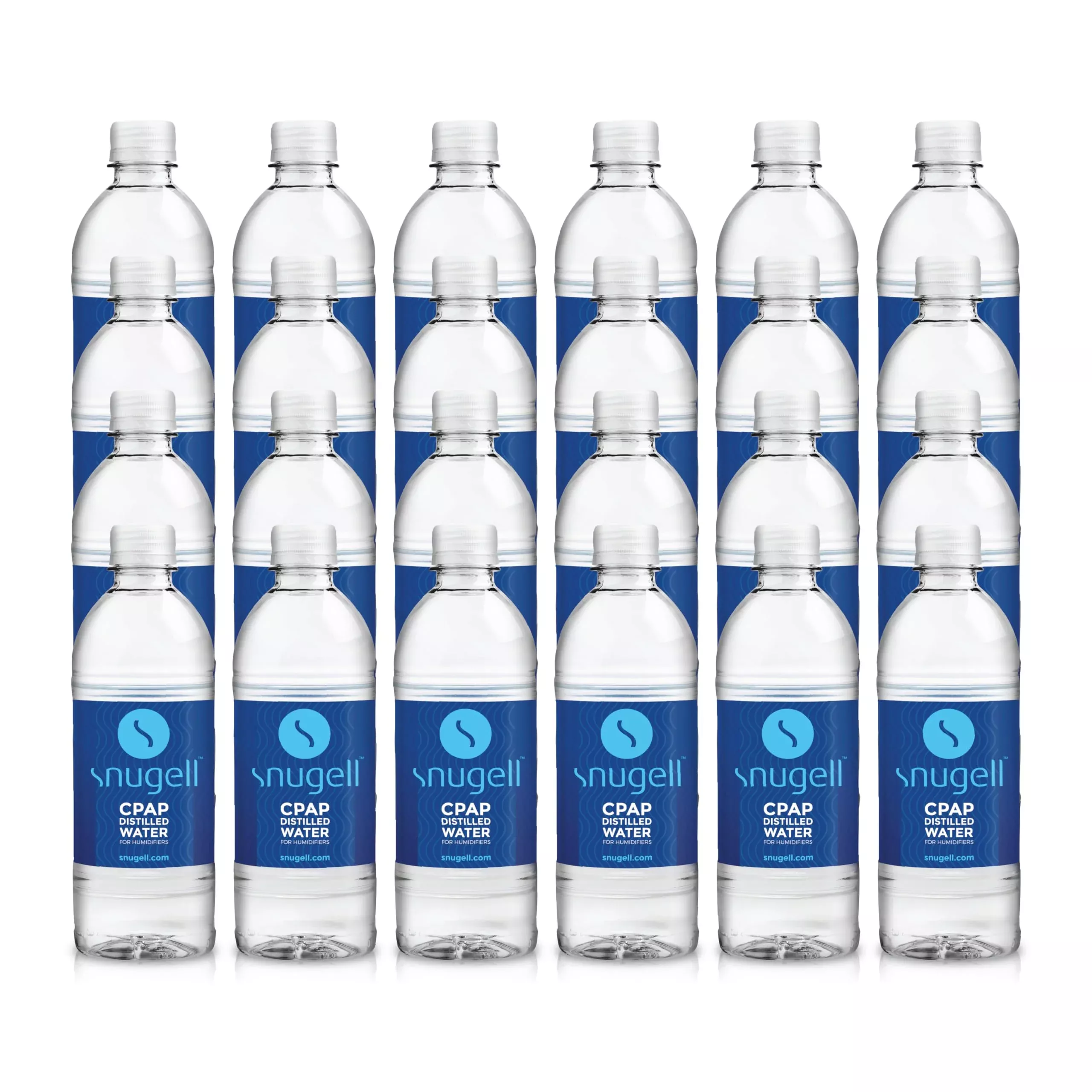 Distilled Water for CPAP Machines (24-Pack, 16.9 oz)