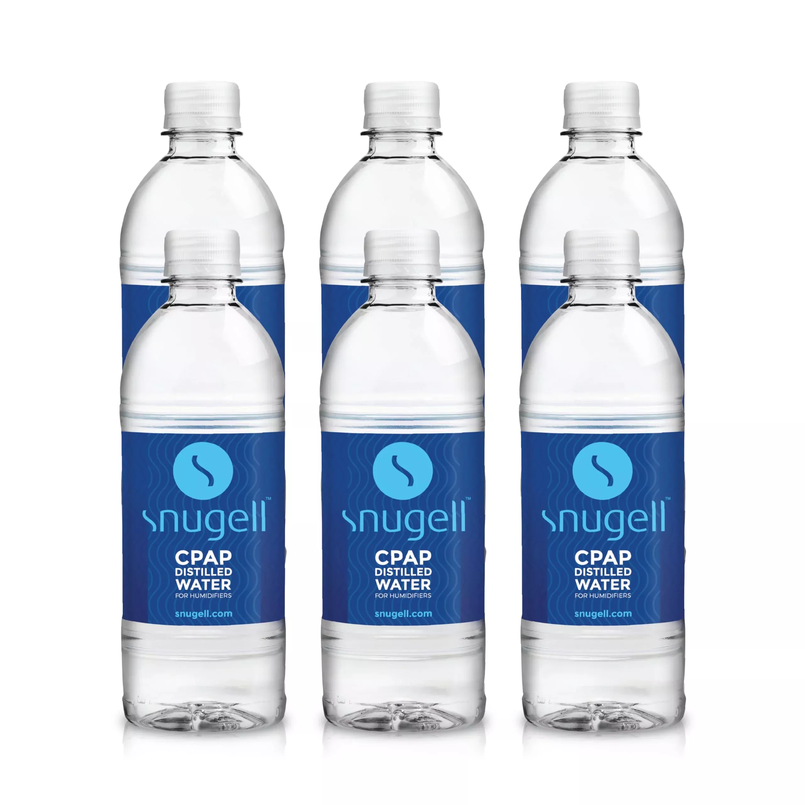 Distilled Water for CPAP Machines (6-Pack, 16.9 oz)