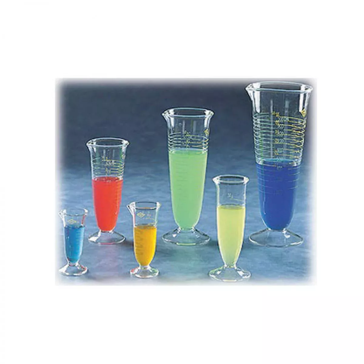Double Scale Conical Glass Graduate 16 Oz/500 Ml - 1 Each