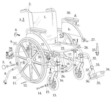 Drive Medical Caster Axle Bolt - M-1031606-3091 - Each