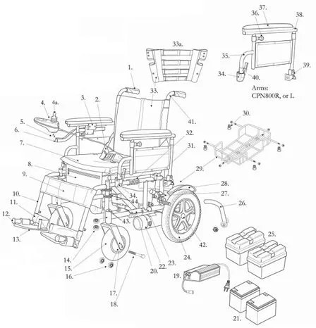 Drive Medical Front Clip - M-649083-4467 - Each