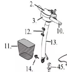 Drive Medical Scooter Bracket - M-922074-593 - Each