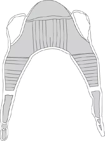 Drive Medical Seat U Sling 4 or 6 Point With Head Support Straps - Attached Medium 500 lbs. Weight Capacity - M-629507-2646 - Each