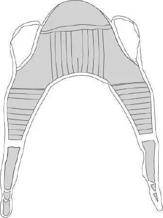 Drive Medical Seat U Sling 4 Point With Head Support Straps - Attached Small 600 lbs. Weight Capacity - M-629508-4399 - Each