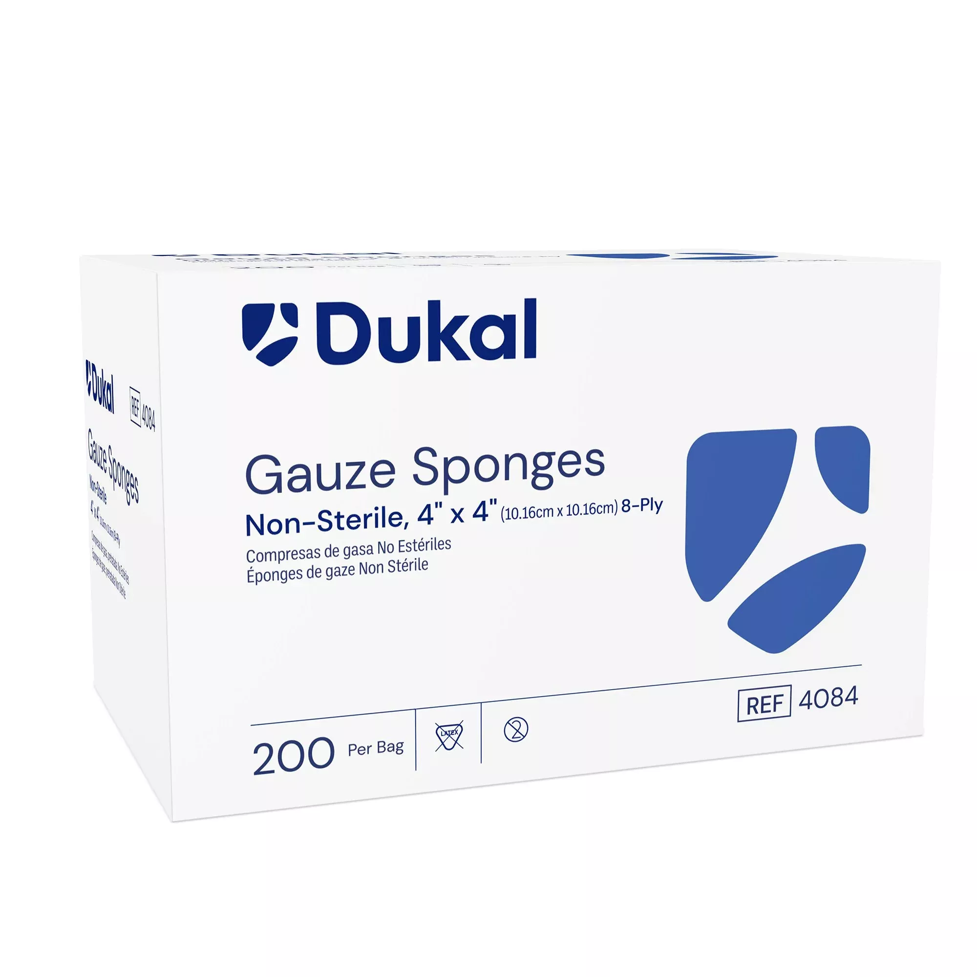 Dukal™ Gauze Sponge, 4 x 4 Inch, 8-Ply