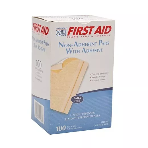 Dukal Island Dressing without Border, 2 x 3 Inch