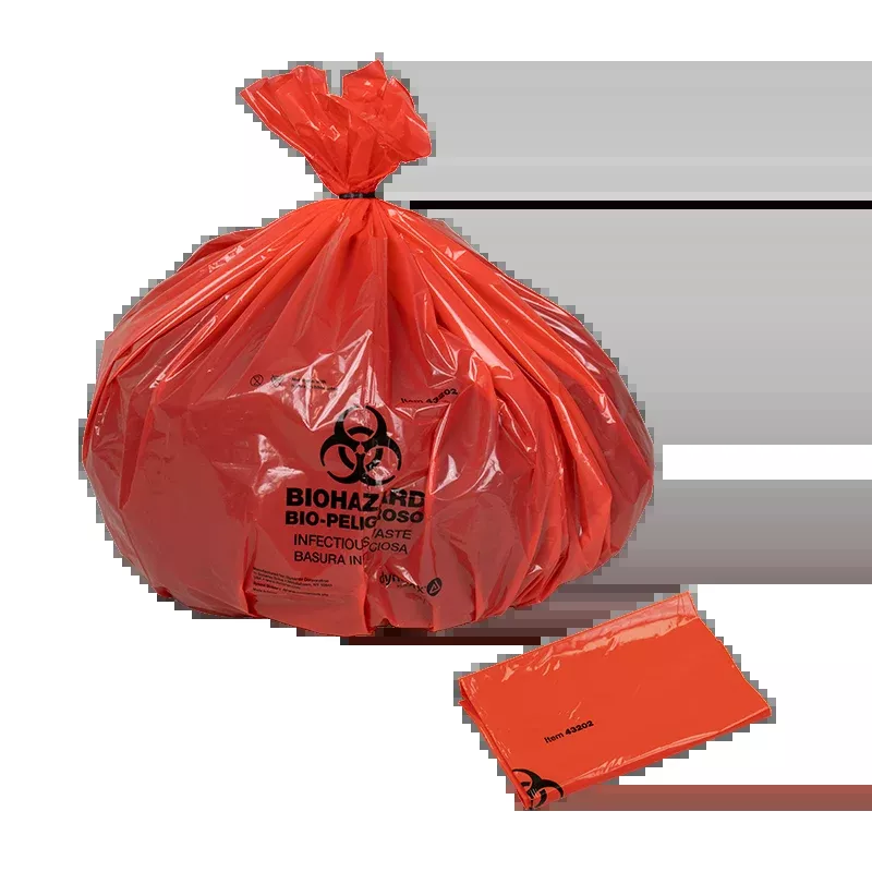 Dynarex Biohazard Bags, 36” x 30” (200 Count)