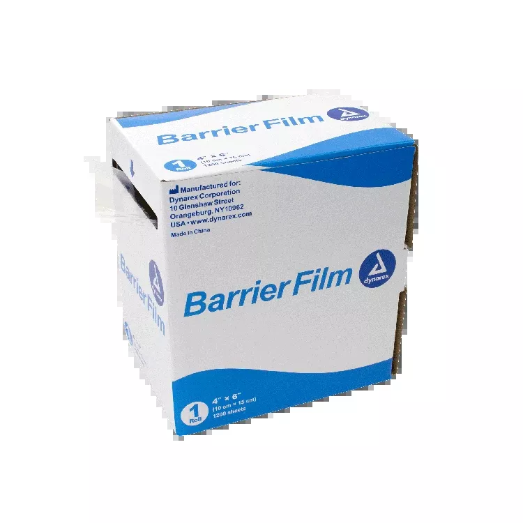 Dynarex Dental Barrier Films, 1200ea/bx, 8 bxs/cs (9600 Count)