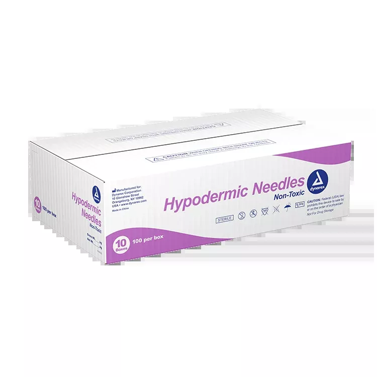 Dynarex Hypodermic Needle - Non-Toxic (1000 Count)