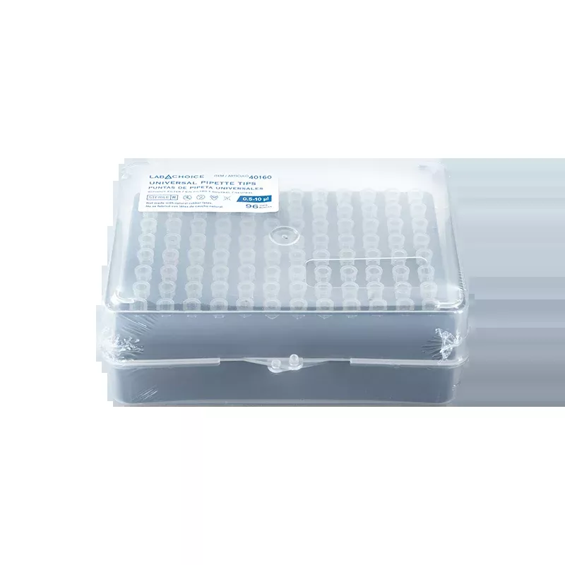 Dynarex Universal Pipette Tips without Filter, 96 tips/rack, 10racks/box, 5 bxs/case (4800 Count)
