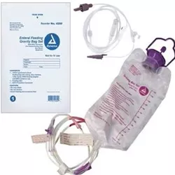 Enteral Delivery Gravity Bag Set 5PACK