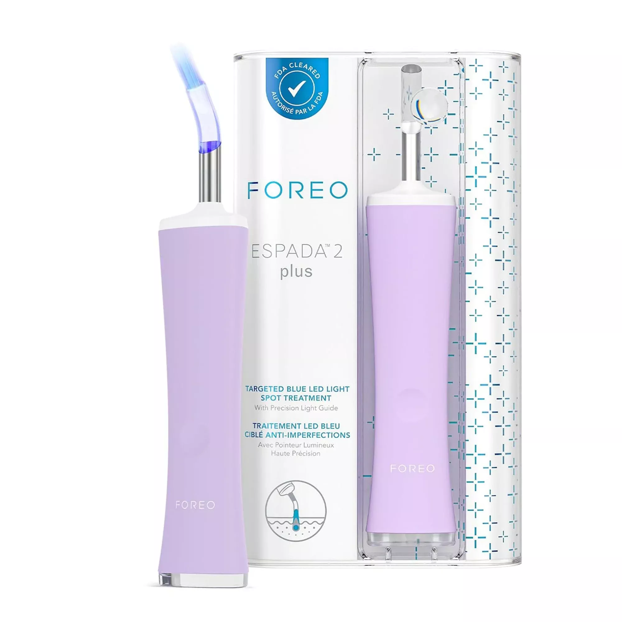 ESPADA™ 2 Plus Acne Therapy Device, Lavender