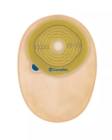 Esteem One-Piece Closed-End Pouch with Modified Stomahesive Pre-Cut Skin Barrier and Filter