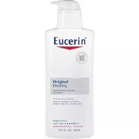 Eucerin Hand and Body Moisturizer, 16-ounce pump bottle