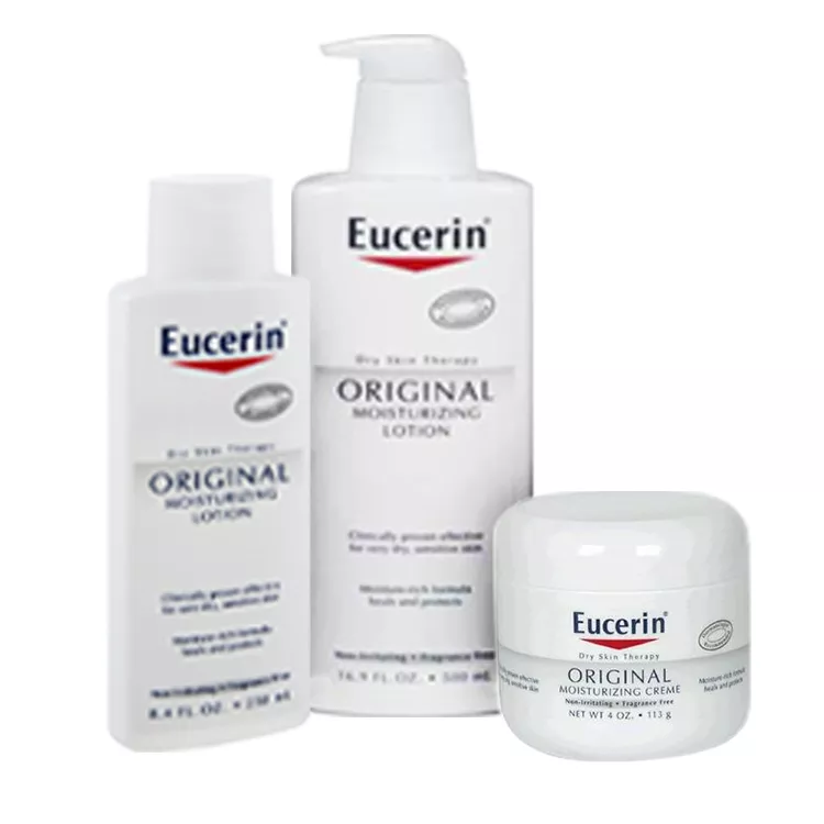Eucerin Original Moisturizing Lotion for Dry Skin Therapy