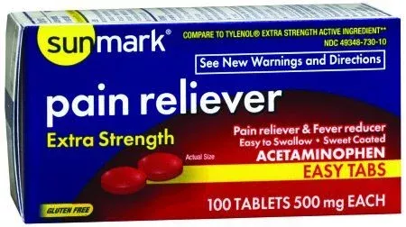 Extra Strength Pain Reliever Easy Tabs