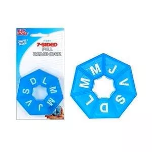 EZY Dose Pill Reminder, 7-Day, 7-Sided
