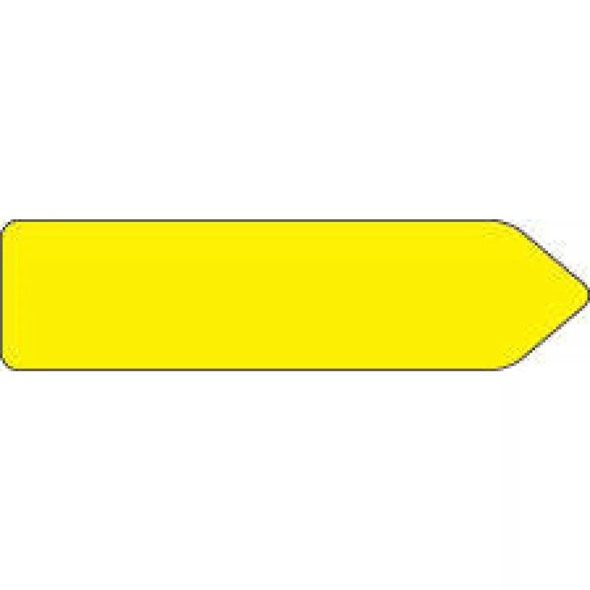 Flags & Tags Arrow|Refill Yellow Removable 1-7/8"X9/16" 120 Per Roll, 6 Rolls Per Pack